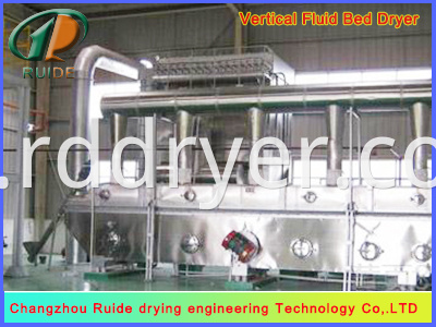 Vibrating fluidized bed dryers for fumaric acid